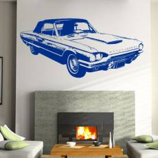 Wandtattoo Auto Ford Thunderbird 1964 Cabrio
