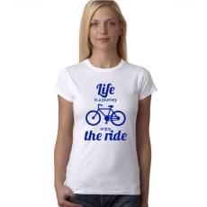 Radshirt "life is a journey - enjoy the ride"