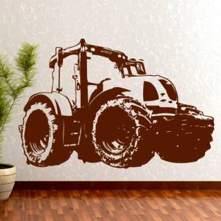 Wandtattoo Traktor Claas ARES 557 ATZ Kinderzimmer